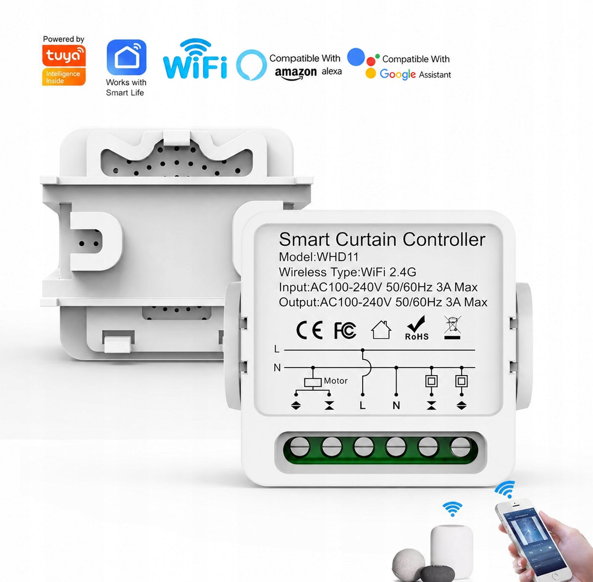 Smart Life WIFI roller shutter controller