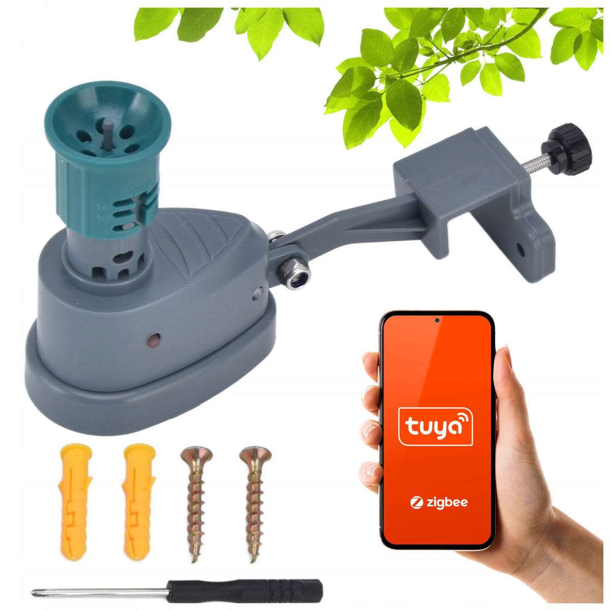Smart Rainfall Detector Wireless Zigbee Tuya Smart Sensor