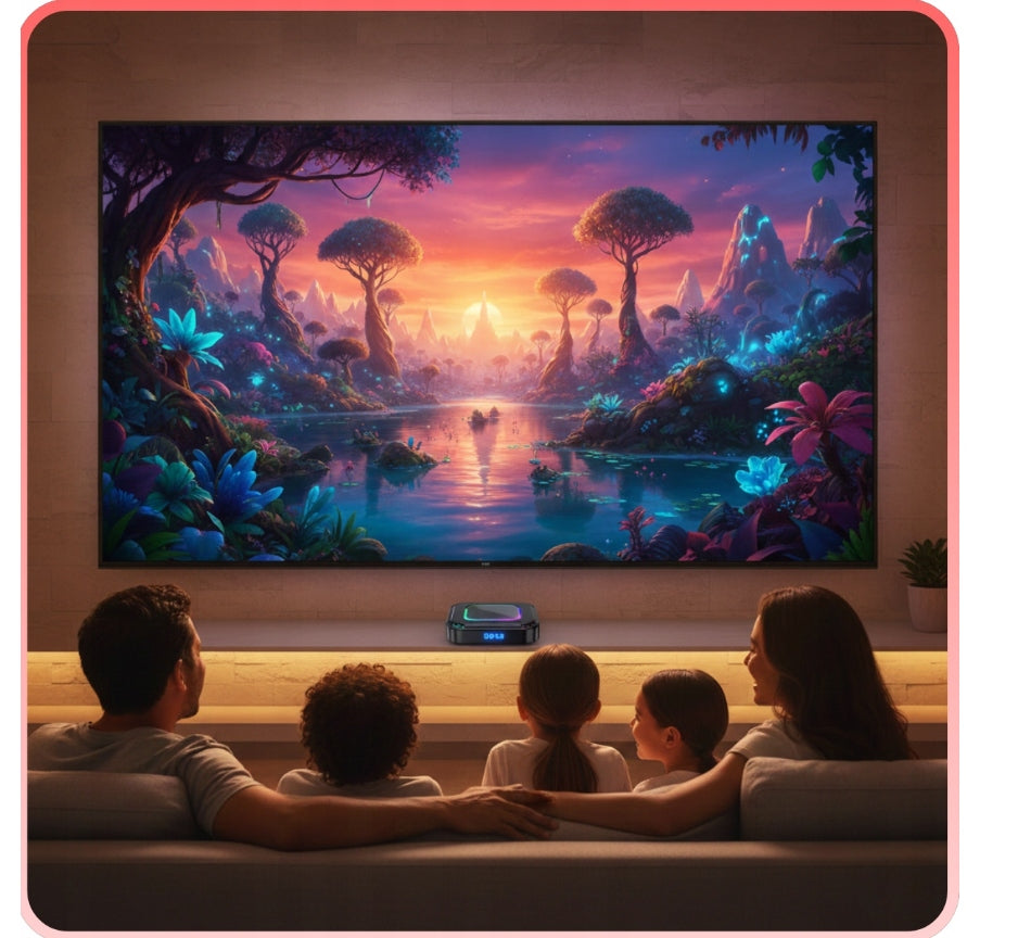 Smart TV Box Android 13 4K 8K WiFi 6 Bluetooth 5 Media Streaming Manufacturer code 7841913053911