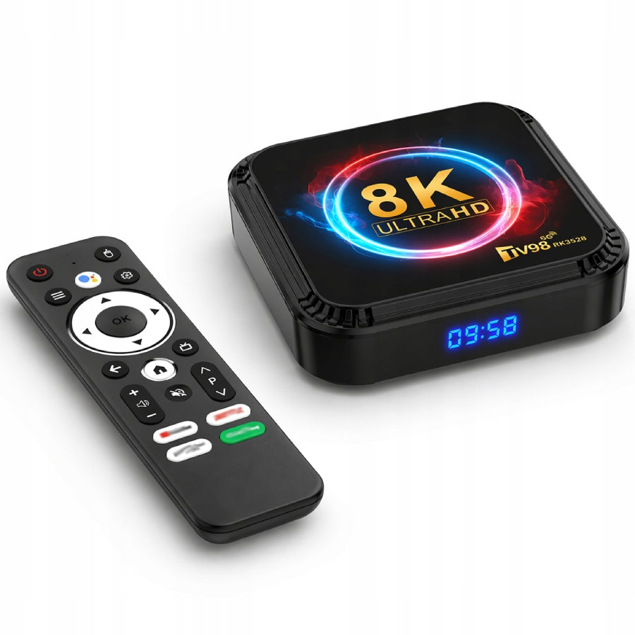 Smart TV Box Android 13 8K WiFi 6 Bluetooth 2/16GB Media Player Manufacturer code ttst1466