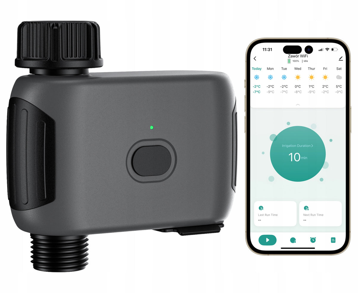 Smart Water WiFi Valve Irrigation Garden Watering TUYA Smart Life Packaging status original
