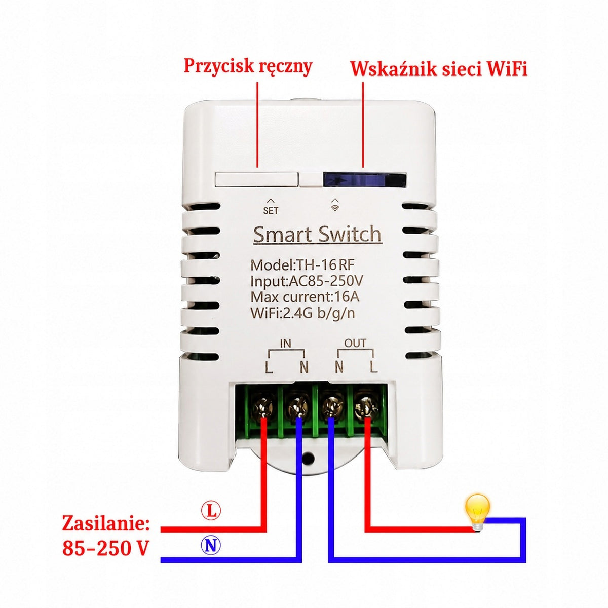 Smart WiFi Thermostat 16A eWeLink Temperature Controller with 1m Probe Brand no brand