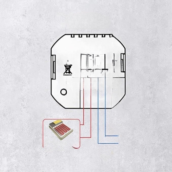 Smart WiFi Thermostat Temperature Controller Programmable For Boiler Brand Moes