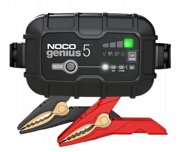 Smart battery charger 6V and 12V NOCO GENIUS5