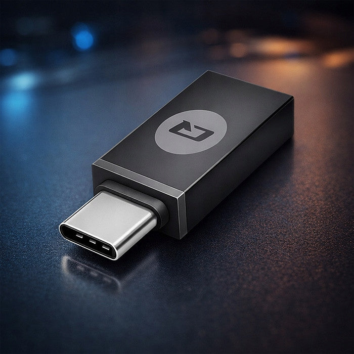 Smart chip card reader Qoltec ID SCR-0642 USB 2.0 USB type C Manufacturer code AMQOLCU00050642