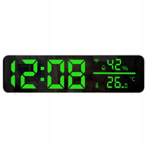 Smart clock WiFi LED green – alarm clock, temperature and humidity sensor EAN (GTIN) 5902065395341