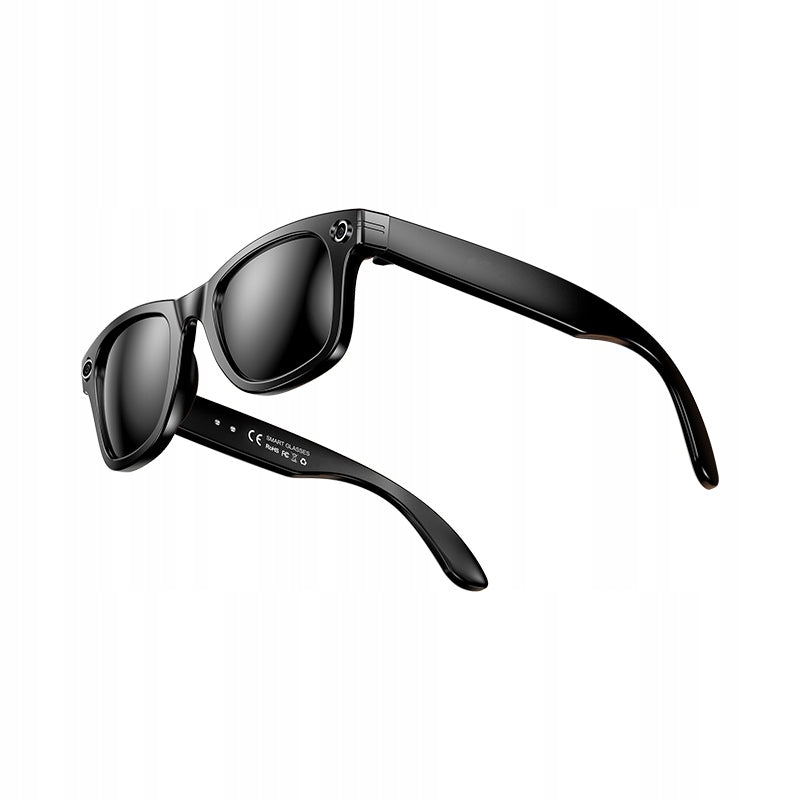 Smart glasses W610, 8MP camera, Wi-Fi BT, AI translator, sun visor.