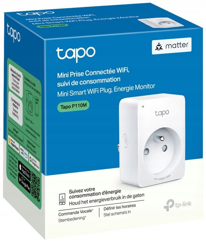 Smart socket TP-LINK Tapo P110M Kind wall socket