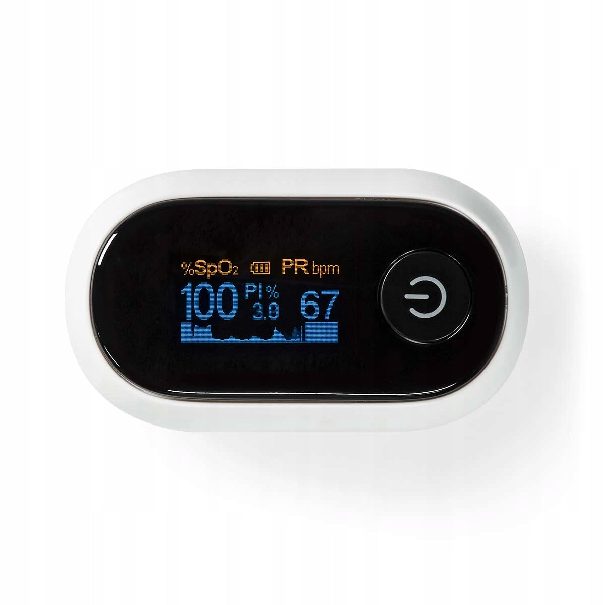SmartLife Pulzní Oxymetr | Bluetooth | OLED Displej | Perfuzní index / Pulz