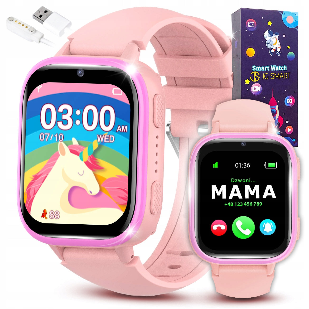 Smartwatch For Children's Watch SIM Phone Games Learning Camera Fairy Tales