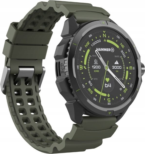 Smartwatch Hammer Watch 2 Military Edition Green (SMA003047)
