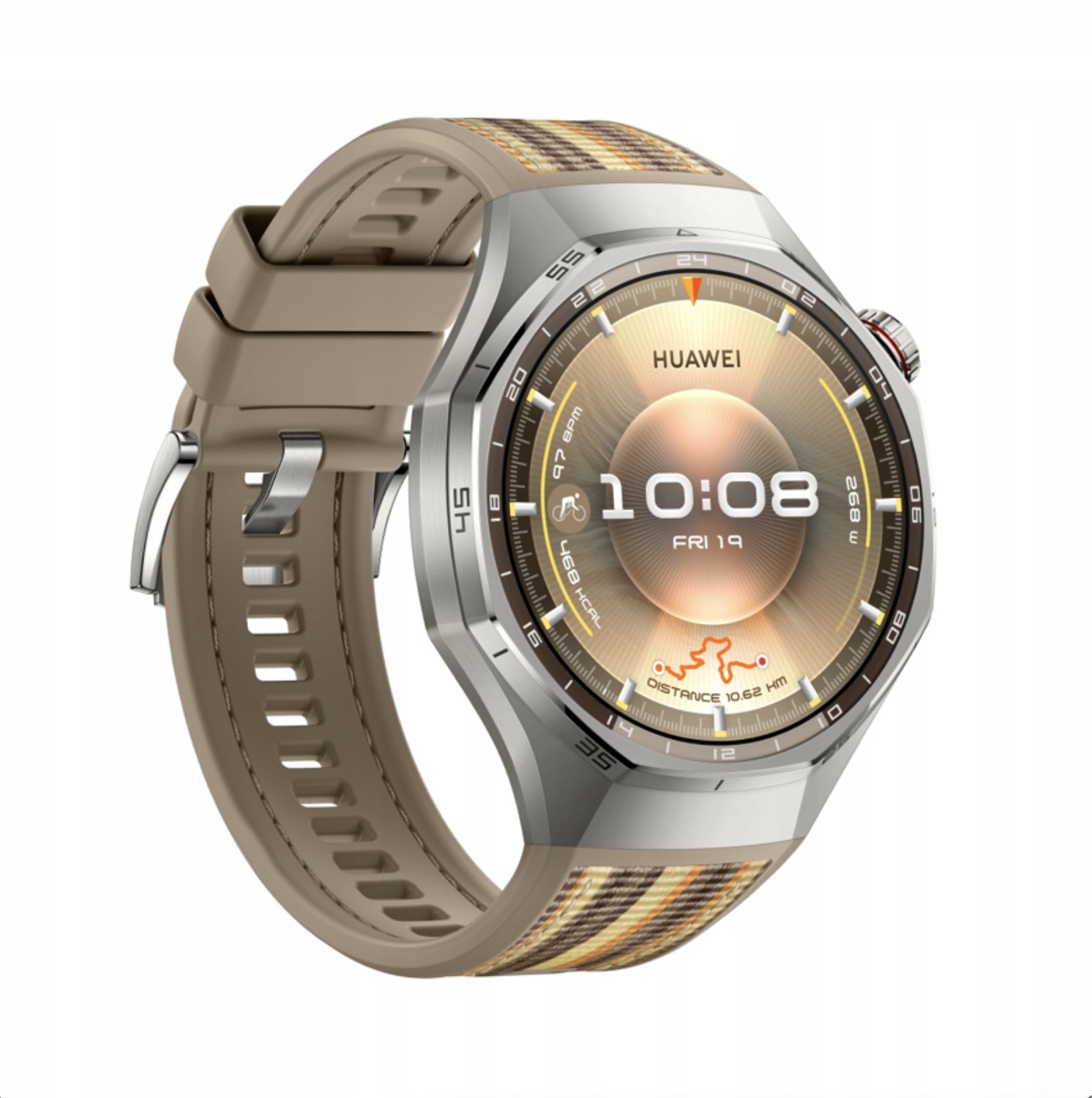 Smartwatch Huawei Watch GT 6 Pro 46mm Safari sapphire NFC glass brown Manufacturer code Atum-B29W
