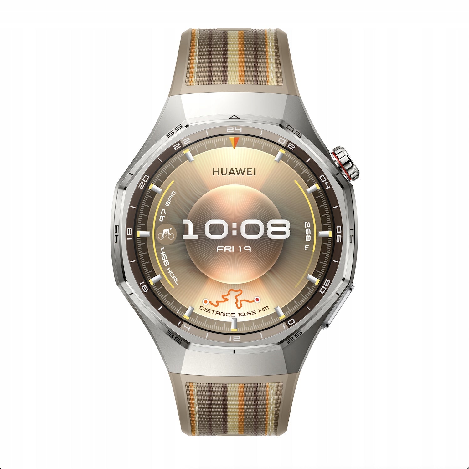 Smartwatch Huawei Watch GT 6 Pro 46mm Safari sapphire NFC glass brown Packaging status original