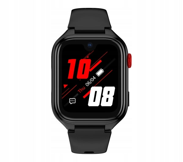 Smartwatch STELIO JuniorPro Features AI 4G Wi-Fi nanoSIM GPS IP67 Black Brand Stelio