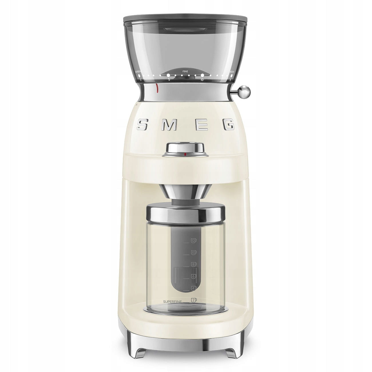 Smeg - Electric coffee grinder CGF03CREU cream - FROM HAND