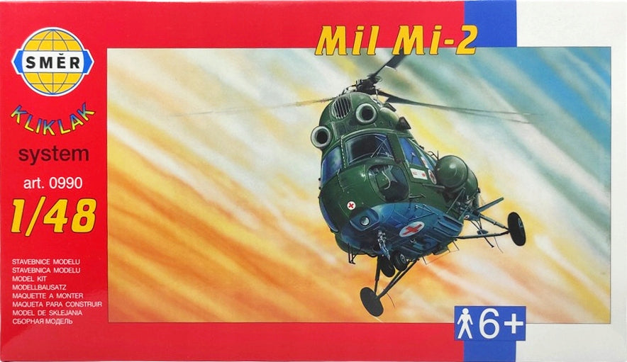 Směr Model Kliklak Vrtulník Mil Mi-2 27 Model Mil Mi-2