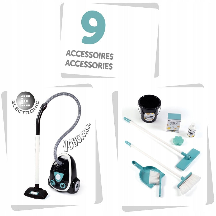 Smoby Cleaning trolley with vacuum cleaner + Accessories 330316 Brand Smoby