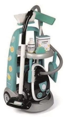 Smoby Cleaning trolley with vacuum cleaner + Accessories 330316