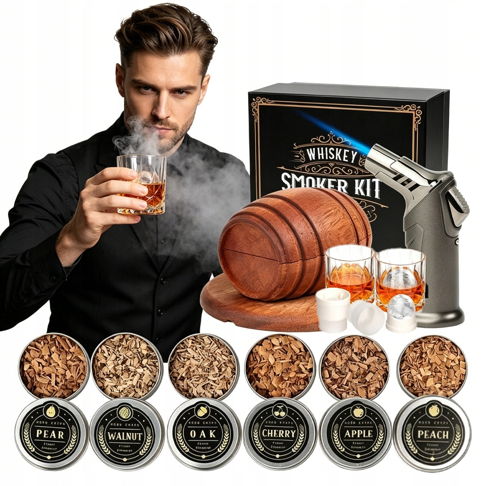 Smoker Set Birthday Gift For Man 6 Flavors