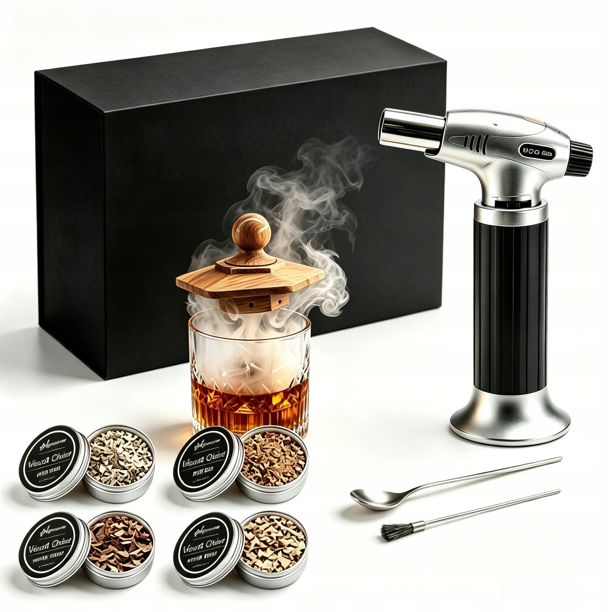 Smoking set whisky smoker with tools, GIFT For Man