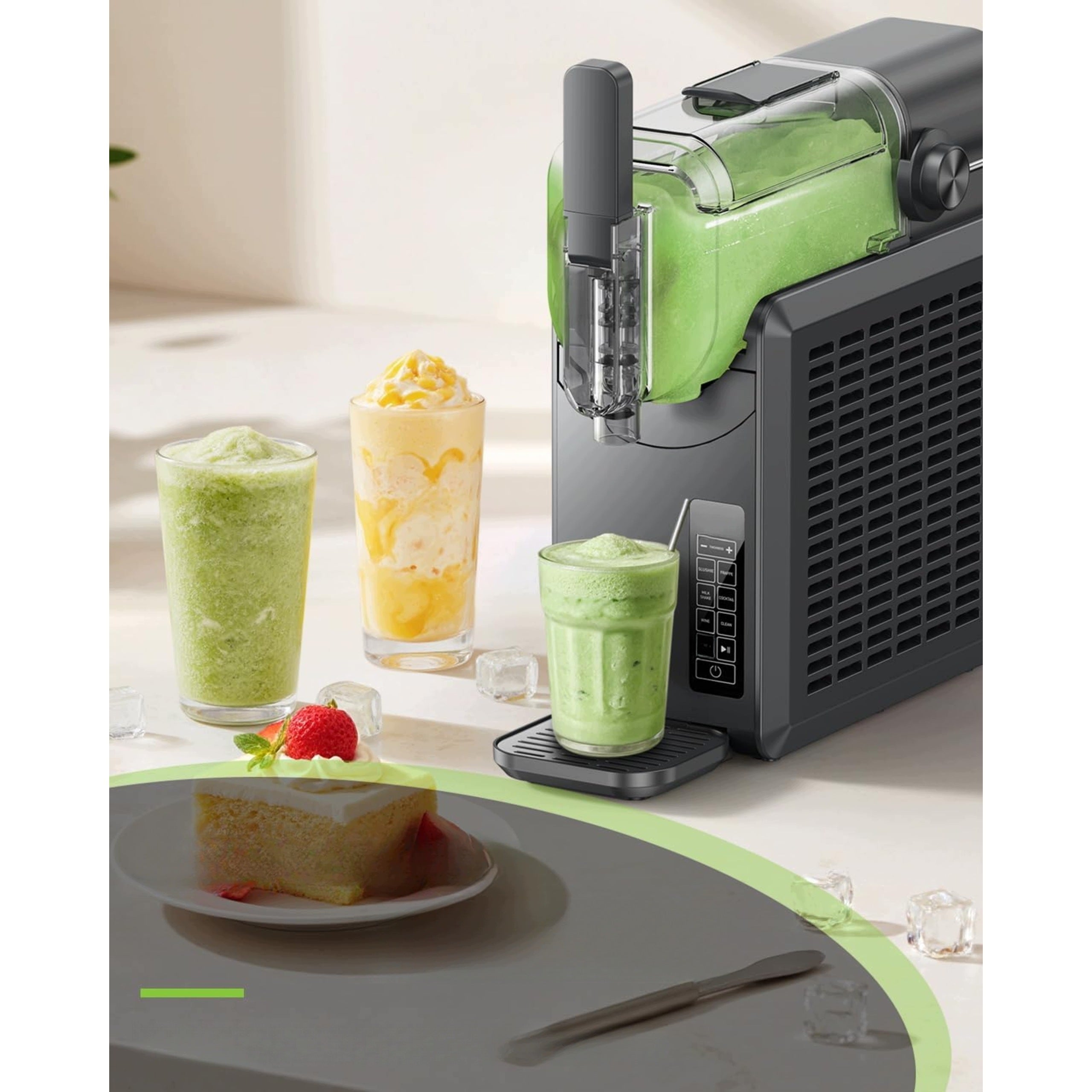 Smoothie Slushie Machine for Frozen Drinks Self-Cleaning 1,89l Packaging status original