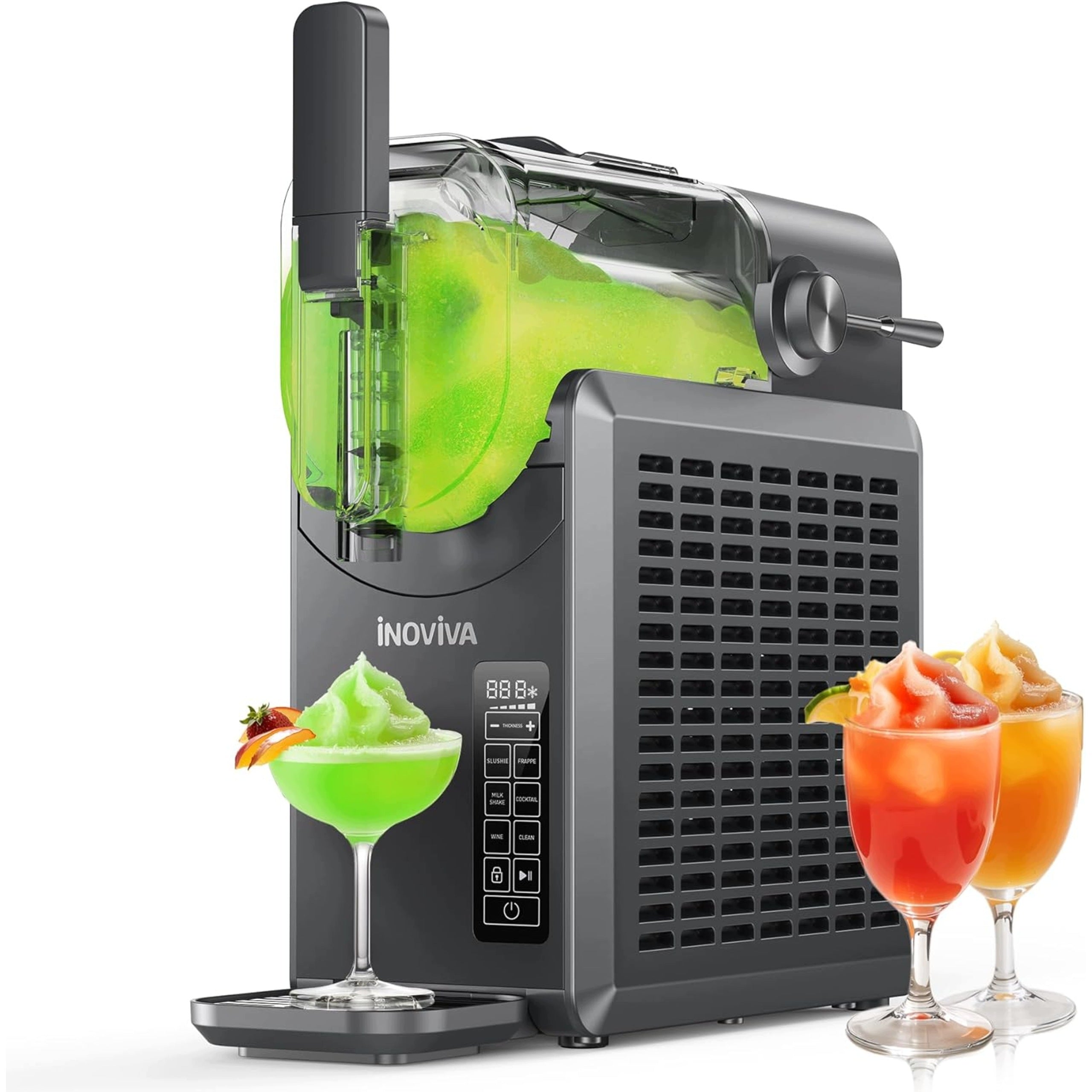 Smoothie Slushie Machine for Frozen Drinks Self-Cleaning 1,89l