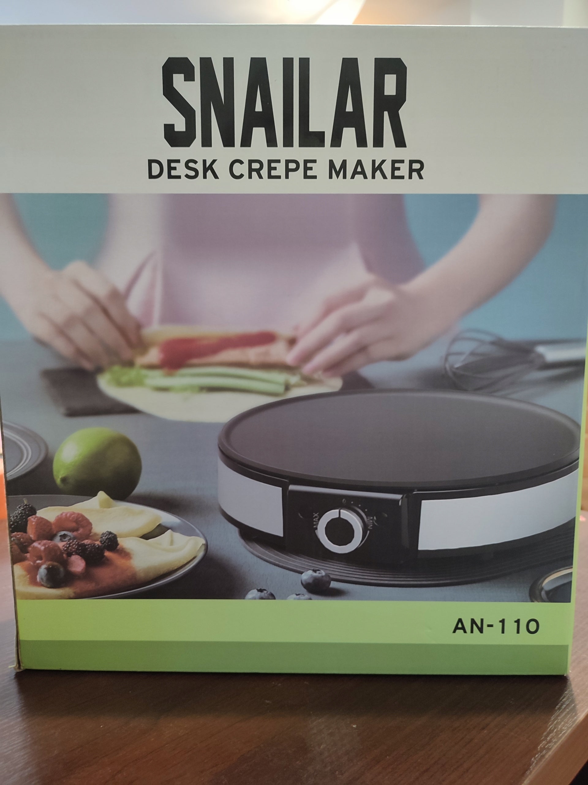 Snailar Electric Pancake Maker Manufacturer code AN-110
