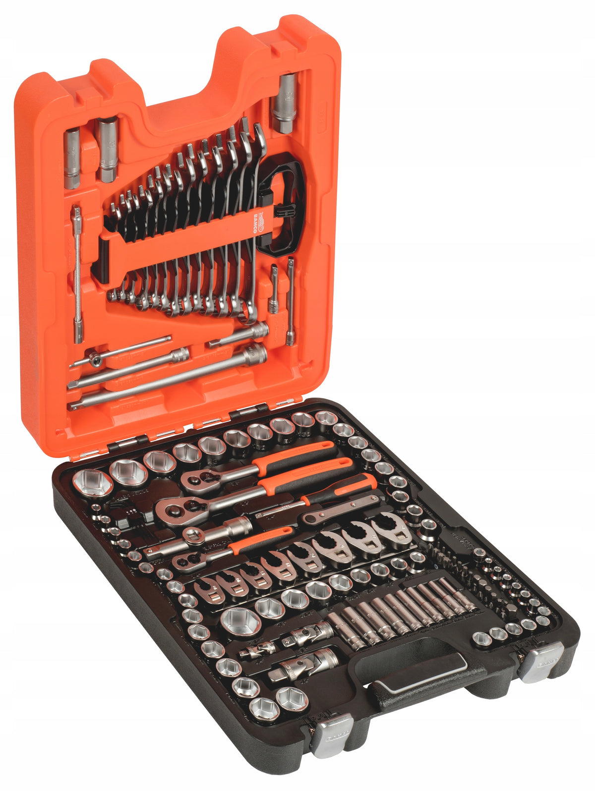 Socket wrench set socket wrenches1/4' 3/8' 1/2' 138 pcs BAHCO S138