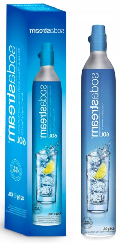 Soda cartridge CO2 cylinder for cylinder saturator