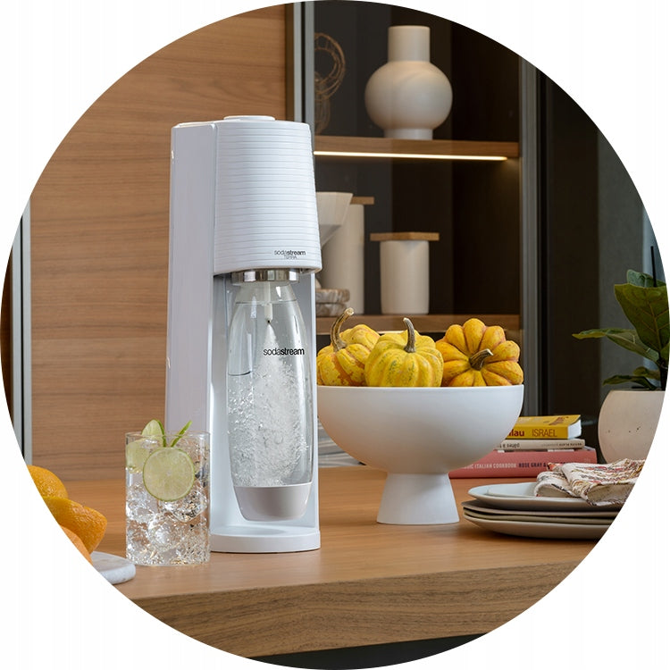 SodaStream Terra saturator set of 2 bottles 1 l + bottle 0.5 l + CO2 bottle Manufacturer code 121139036
