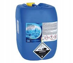 Sodium Hypochlorite Stabilized Chlorine Water Disinfection Liquid CHEMOFORM 25 L