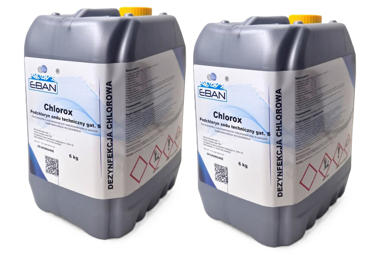 Sodium hypochlorite stabilized disinfection 12kg