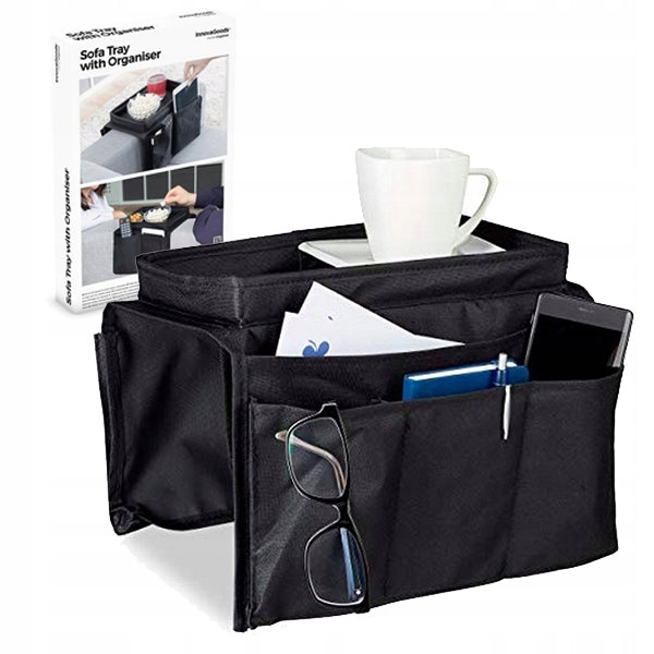 Sofa Tray with Remote Control Organizer InnovaGoods Toolbox 6 Compartments
