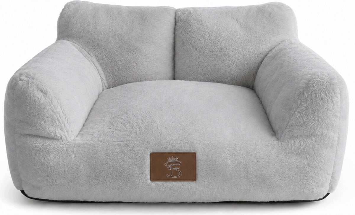 Sofa couch bedding cat dog bed GREY removable cover small