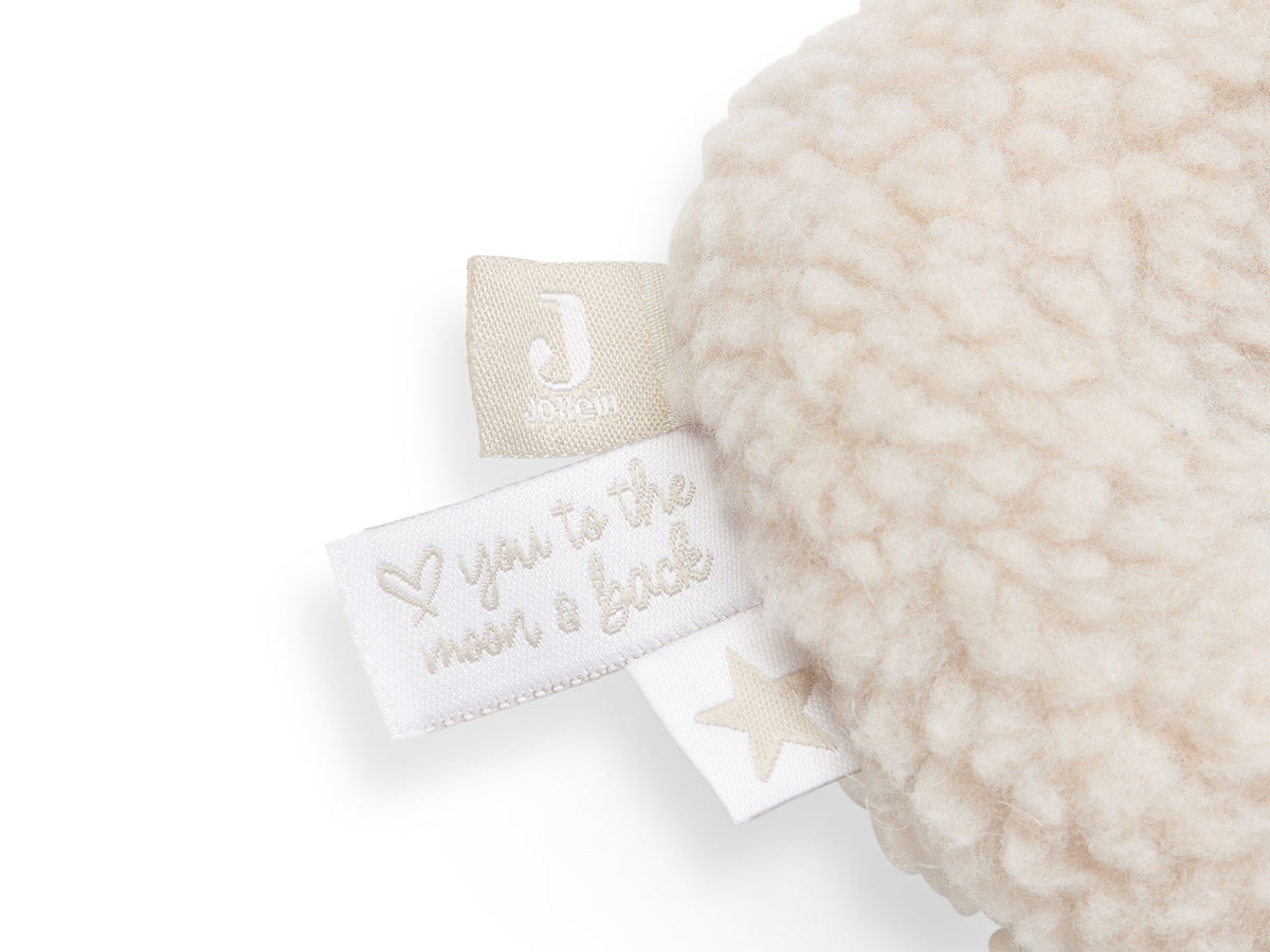 Soft Rattle Baby Moon Beige Jollein Safe Color beige