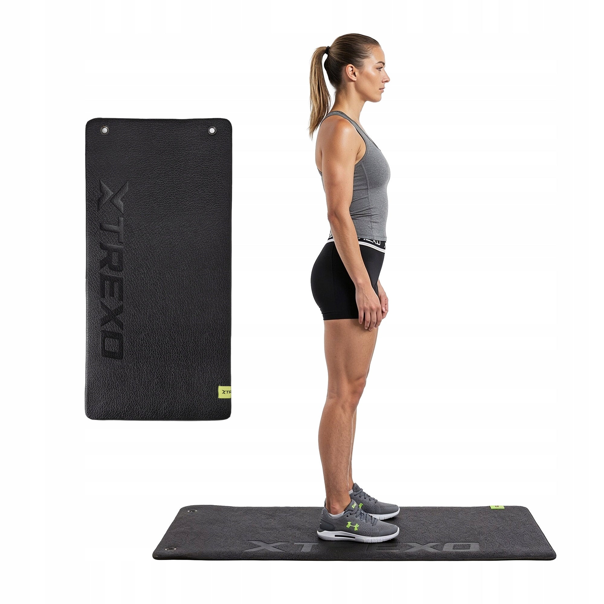 Soft yoga exercise mat XTREXO Professional 100x50 cm TRAINING