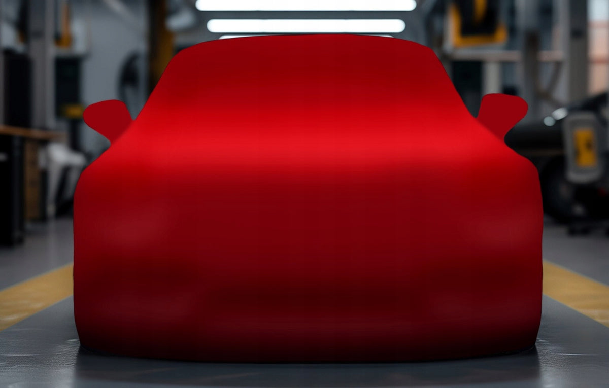 SoftStretch Car Cover for Porsche 911 992 - Red Manufacturer's catalog number POKROWIEC-006