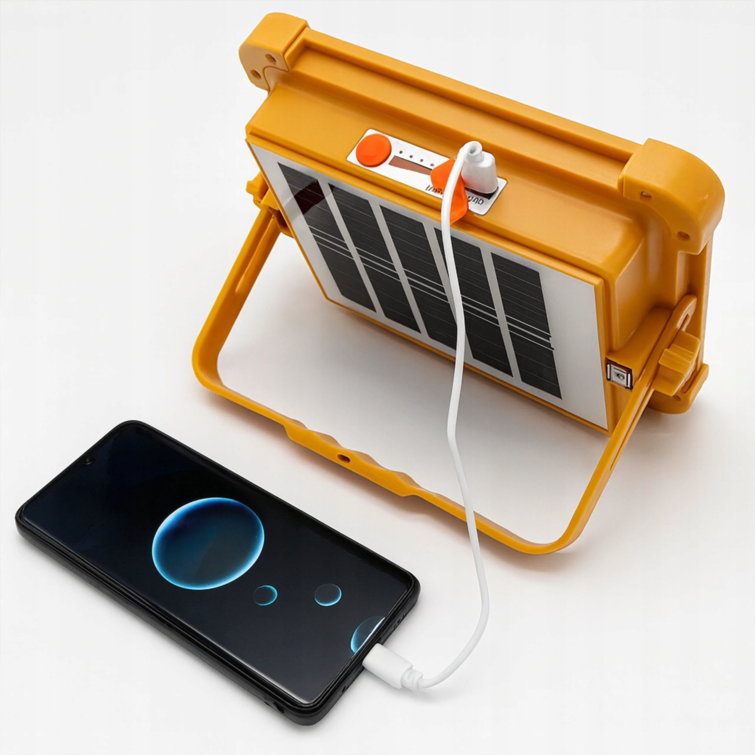 Solar Floodlight LED 12000mAh IP66 Waterproof Outdoor Headlight Brand no brand