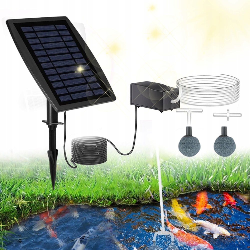 Solar Fountain Pump With Eyelet Water Garden Aerator 3 Operating Modes Manufacturer code Fontanna Solarna pompa AKC-POMPSOL
