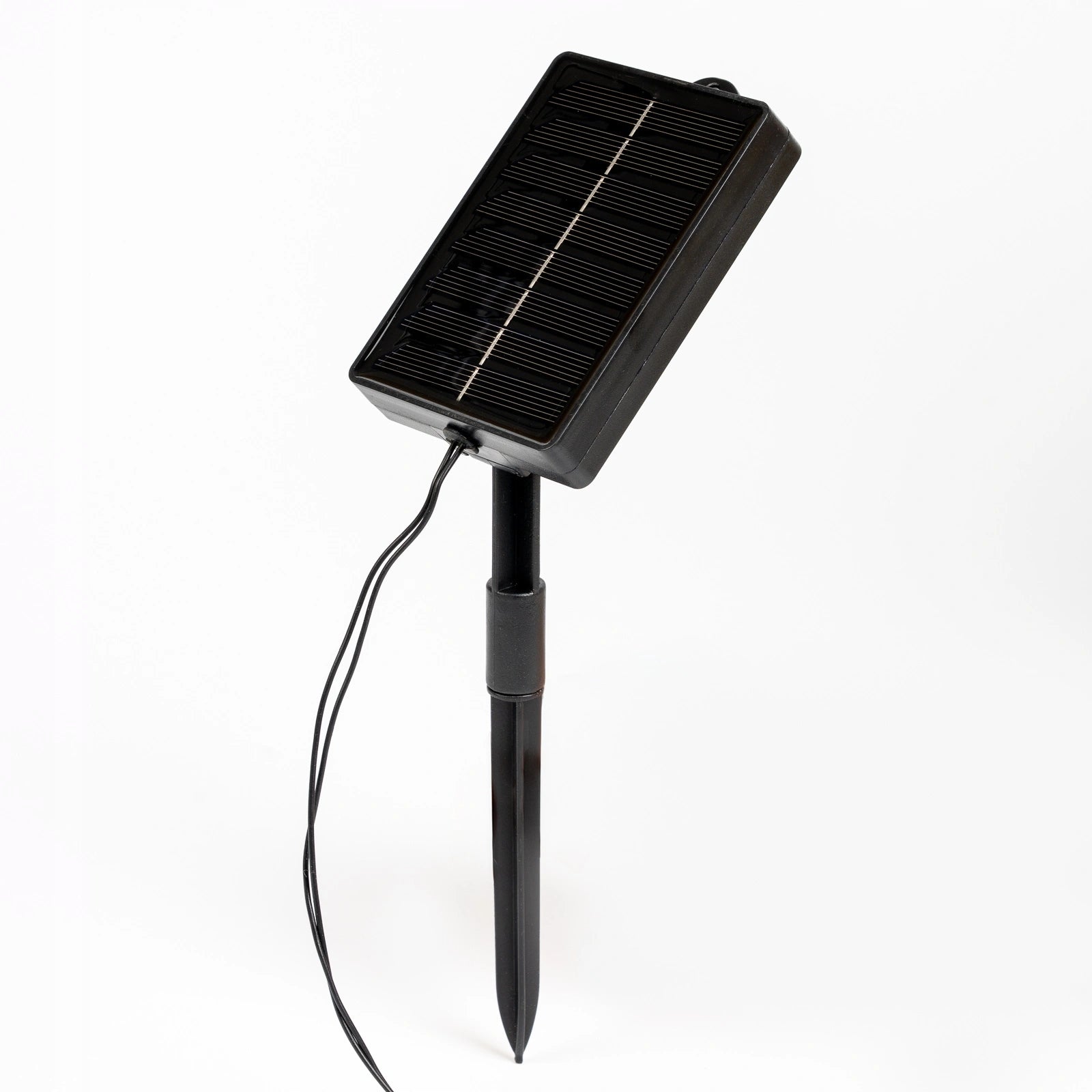 Solar Garden Garland 13,6m 40x LED Balls Remote Control USB-C Timer Heat IP44 Light color warm white