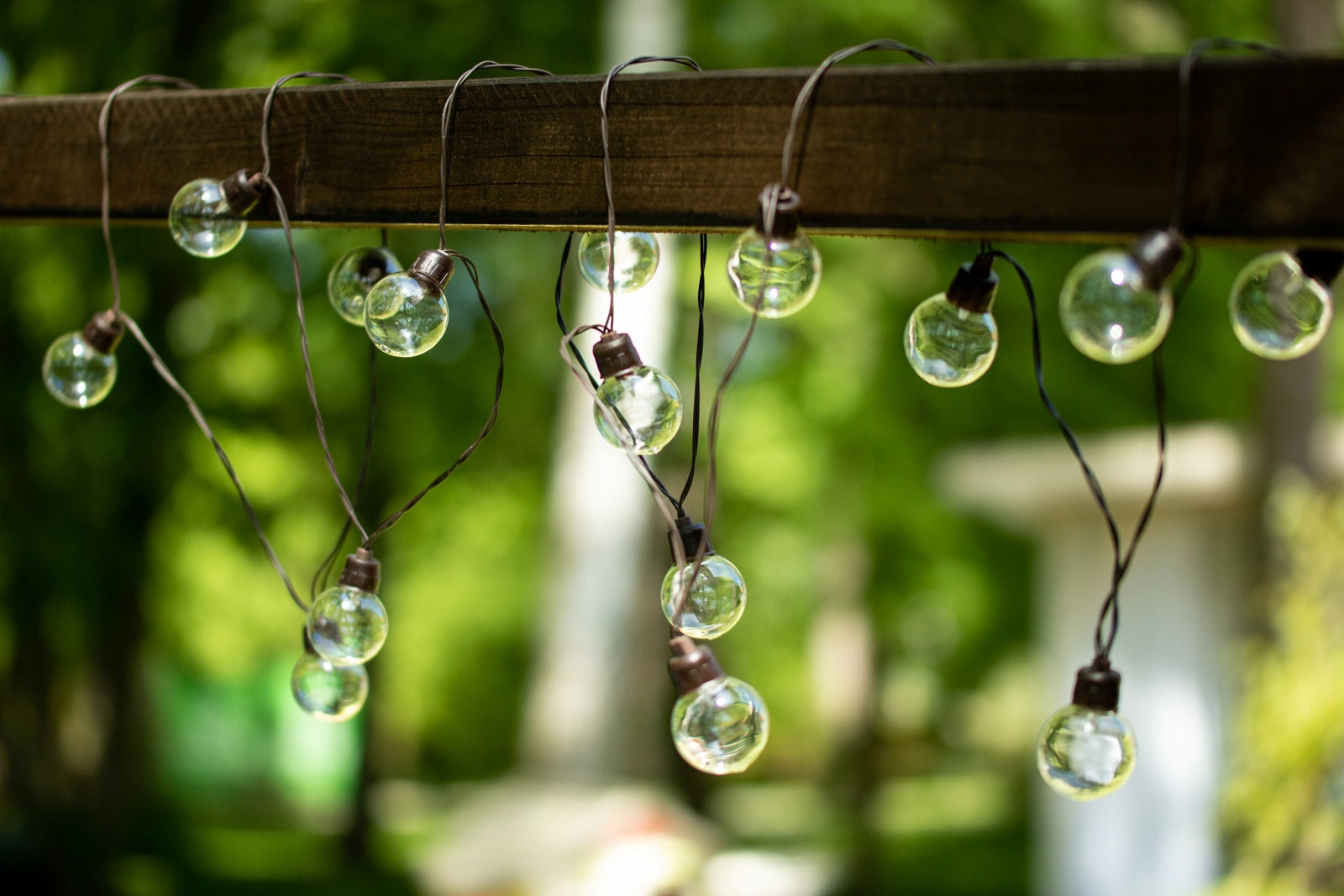 Solar Garden Garland 50x LED Decorative Balls 16,7m Warm 3000K Number of light points 41 - 50