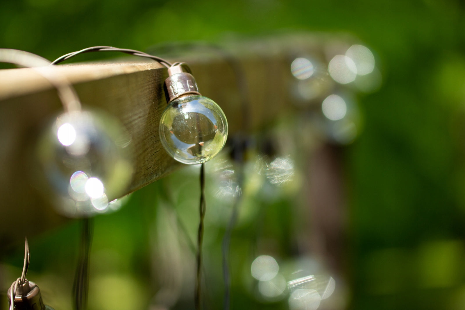 Solar Garden Garland 50x LED Decorative Balls 16,7m Warm 3000K Power supply solar