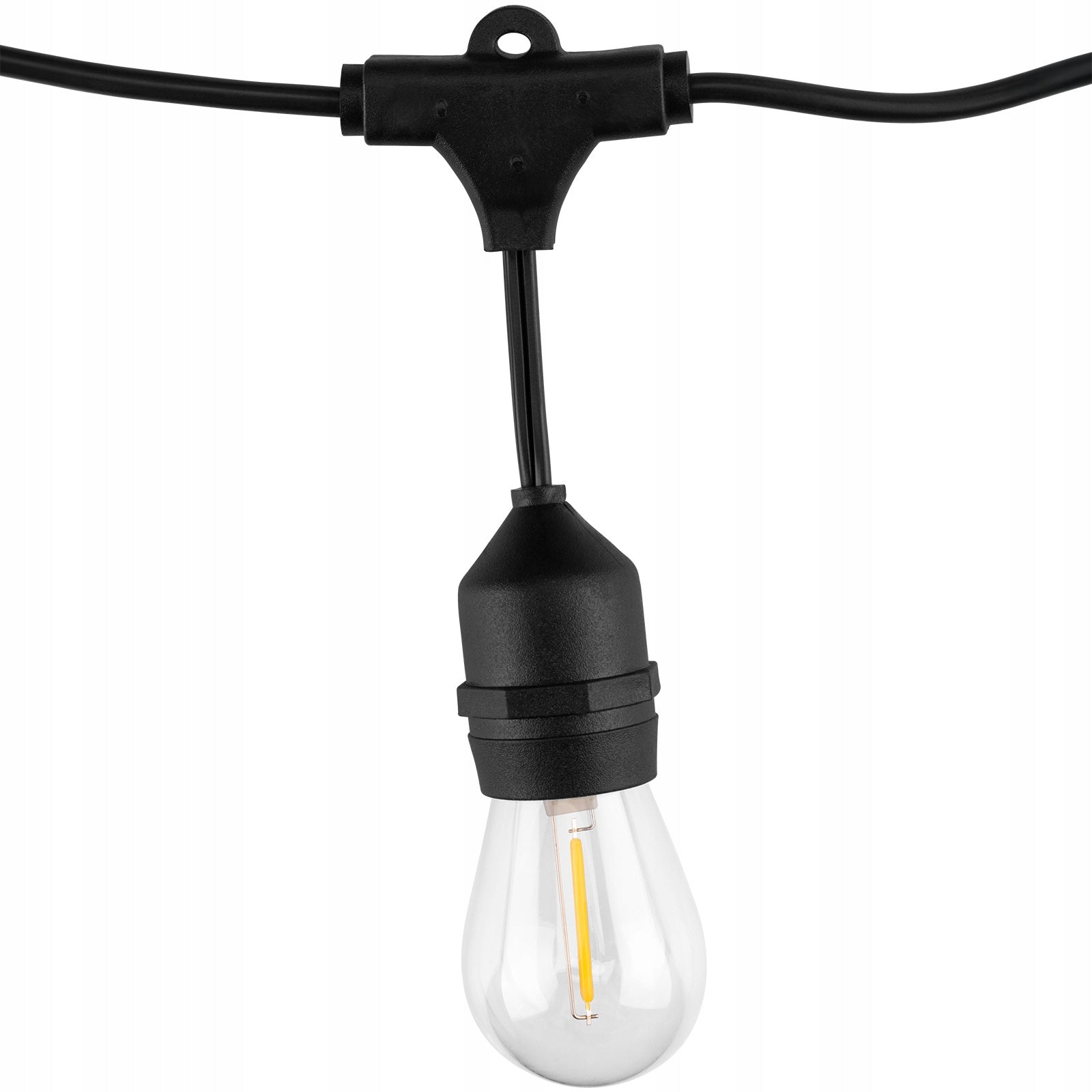 Solar Garden Garland Light 15 LED for Balcony Terrace 10m IP65 + PILOT Brand Lumiled