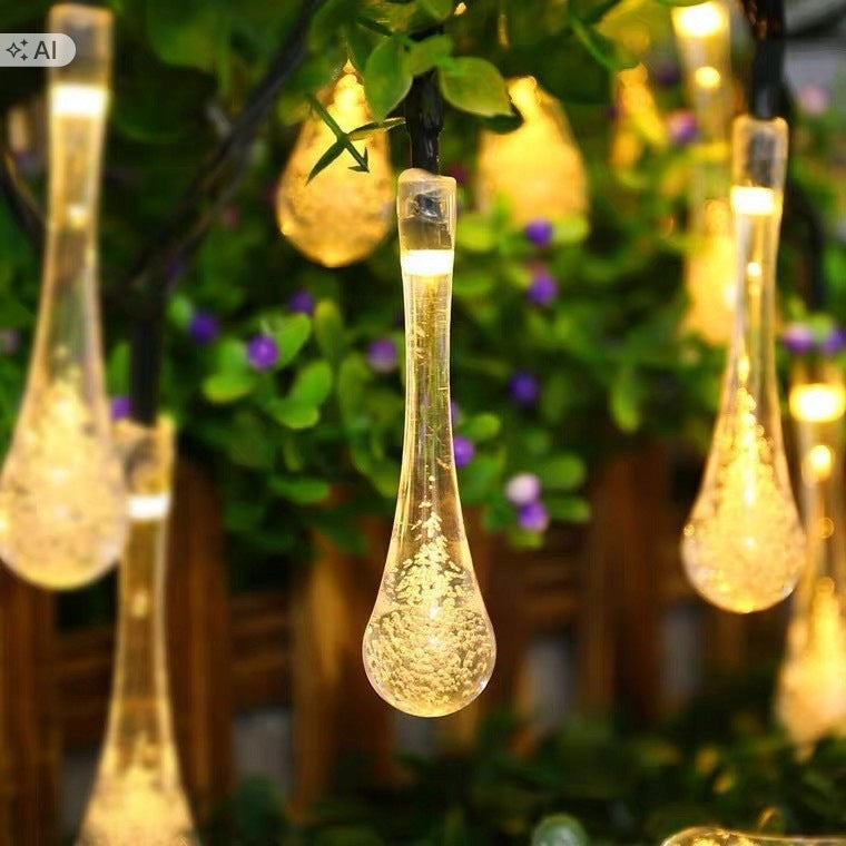 Solar Garden Garland Light 7,8M 40X LED Bulb Teardrop Wy2 Manufacturer code 2288