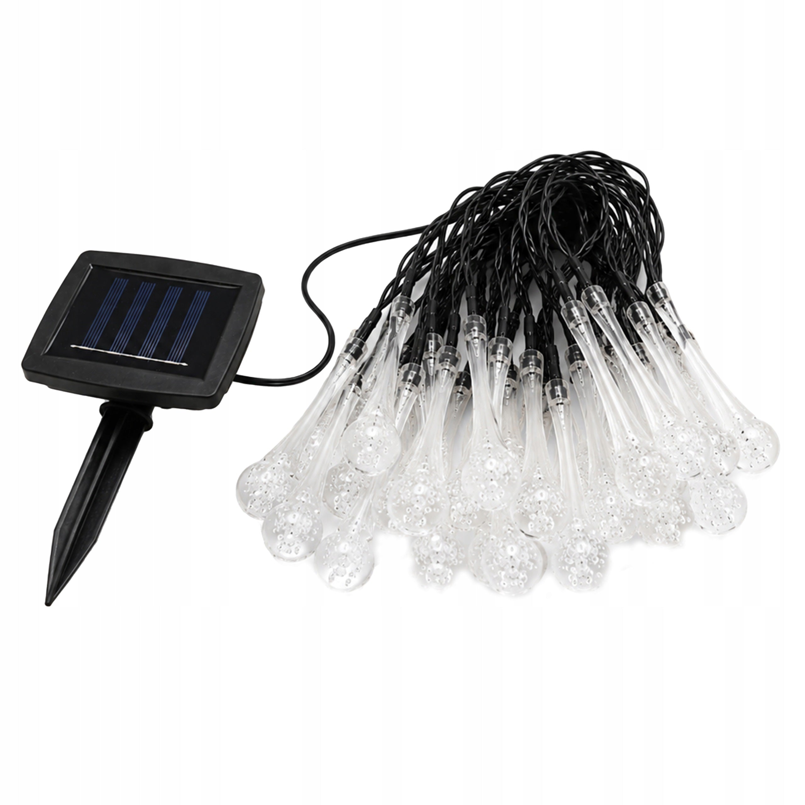 Solar Garden Garland Light 7,8M 40X LED Bulb Teardrop Wy2 Packaging status original