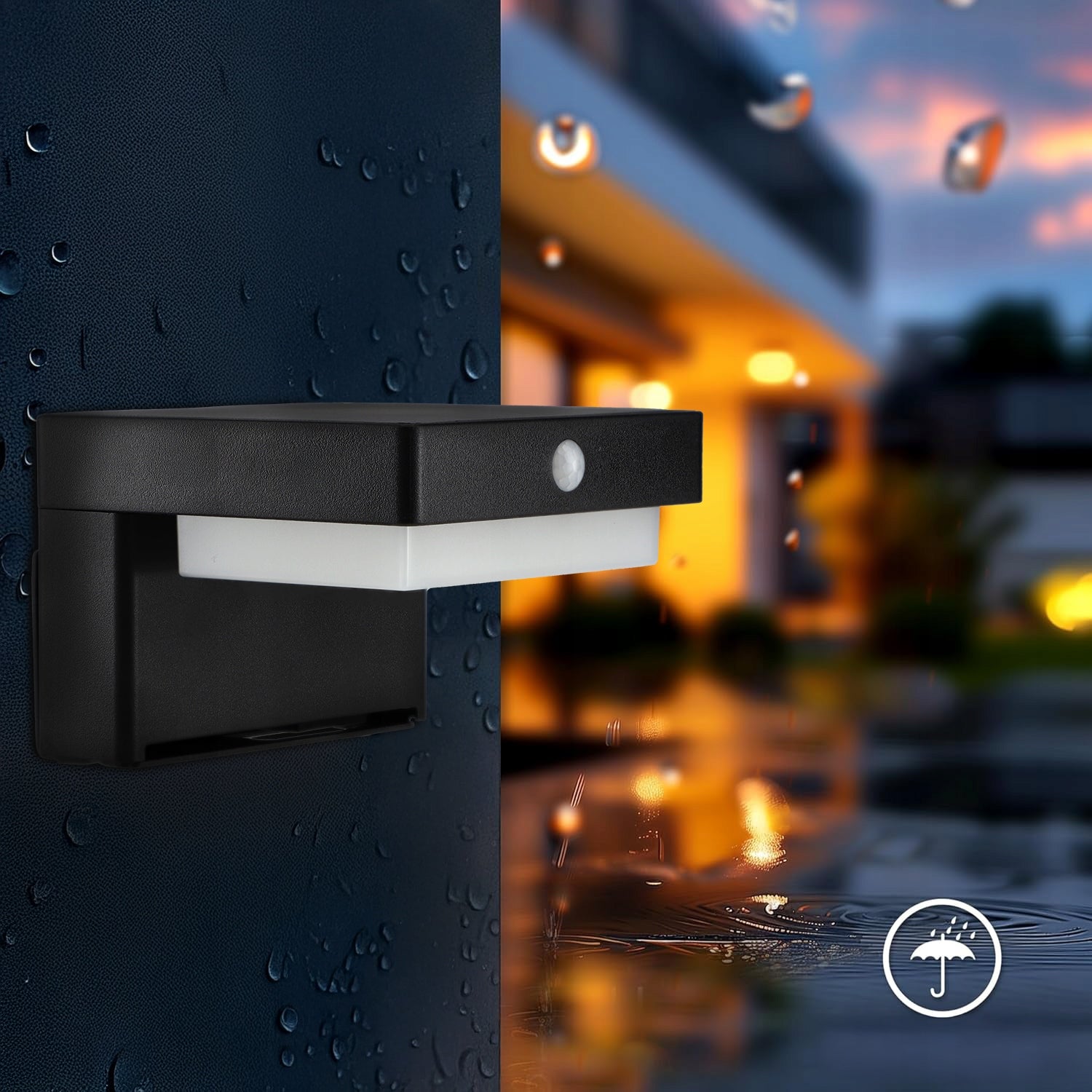Solar Garden Lamp LED Facade Wall Lamp Twilight Sensor PREMIUM EAN (GTIN) 5903707788569