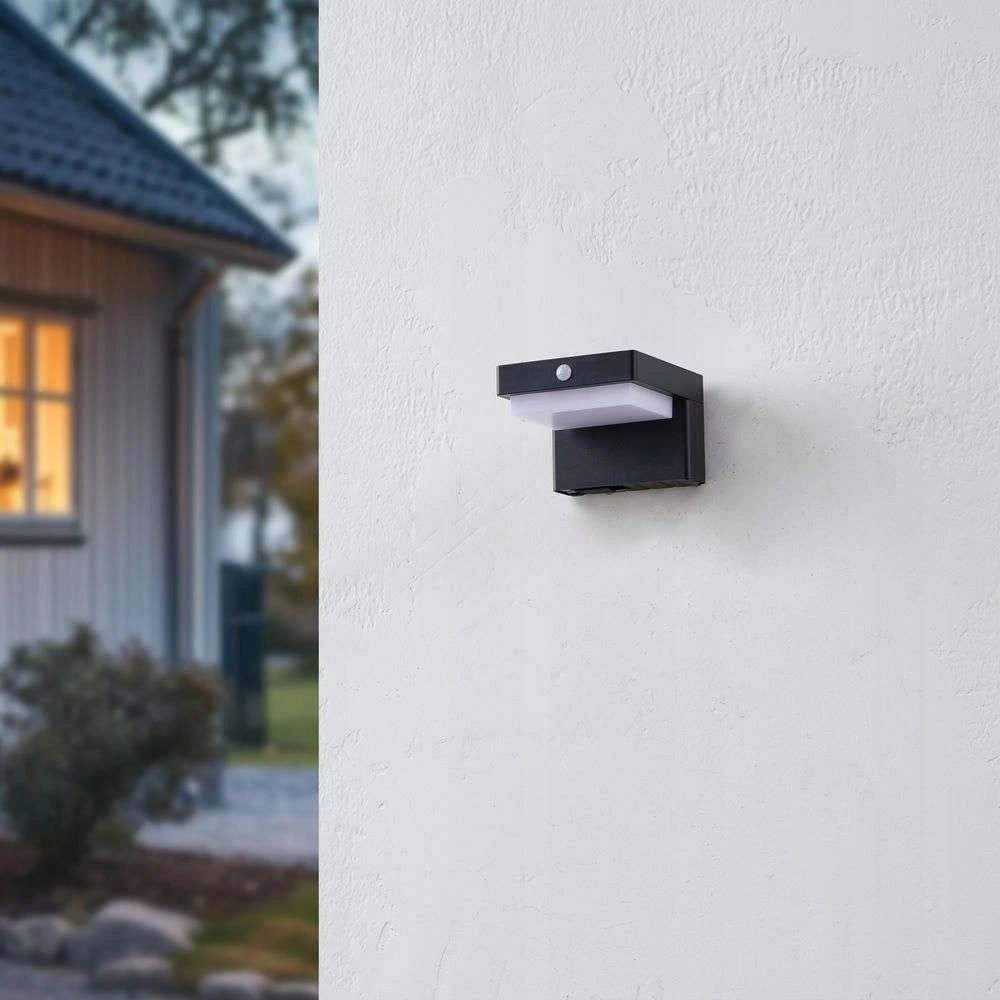 Solar Garden Lamp LED Facade Wall Lamp Twilight Sensor PREMIUM Manufacturer code Lampa Elewacyjna Solarna 5948