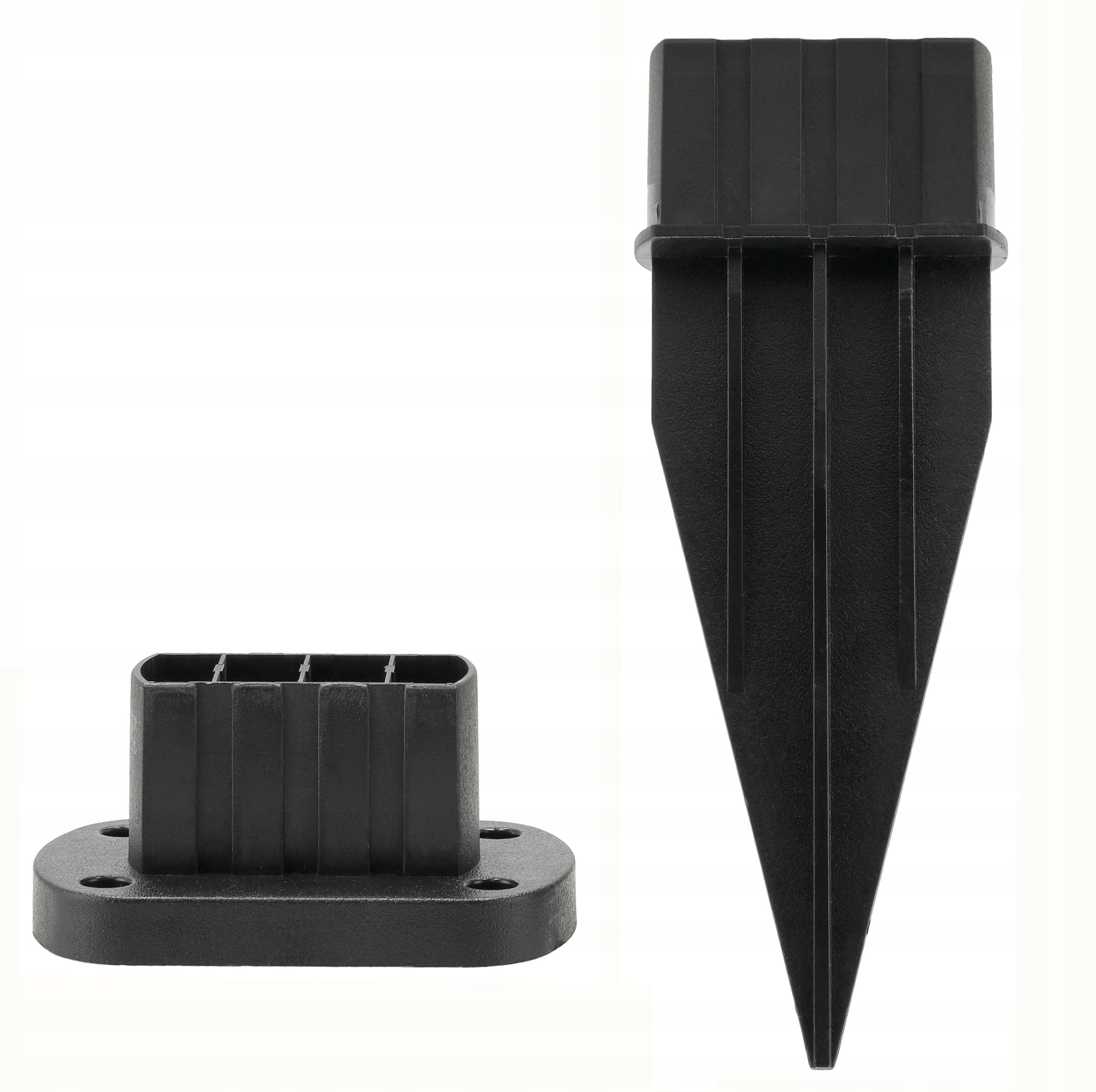 Solar Garden Lamp LED Punched Solar Post 2in1 Strong + Adjustable Total height 100 cm