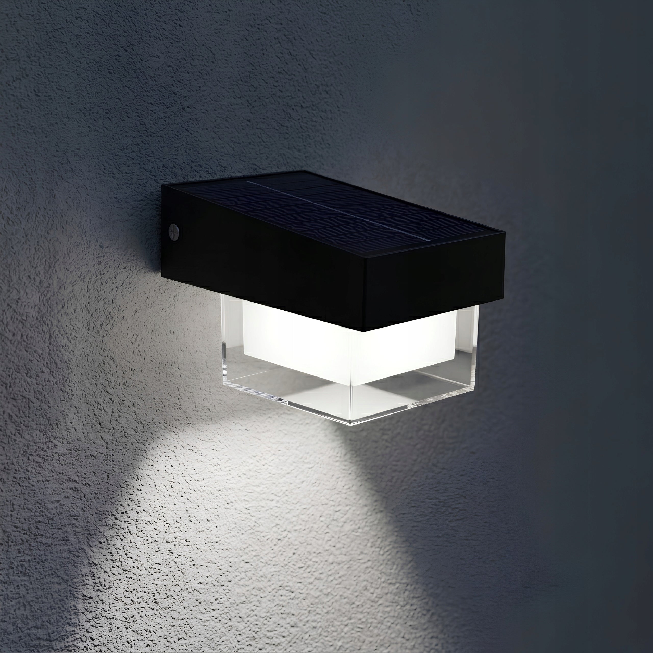 Solar Garden Lamp LED Wall Lamp Facade Motion Sensor 470lm Neutral Light source power 40 W