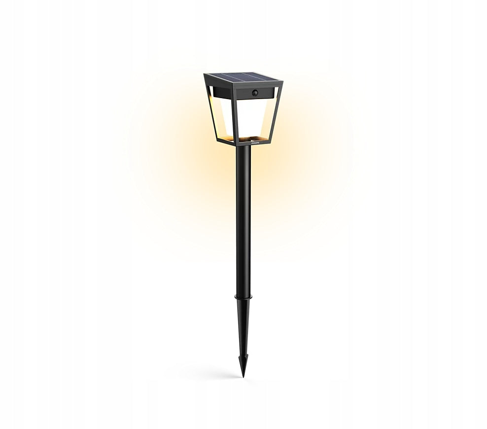 Solar LED Lamp PHILIPS NISSA Garden Punched Post 50cm Motion Sensor Packaging status original